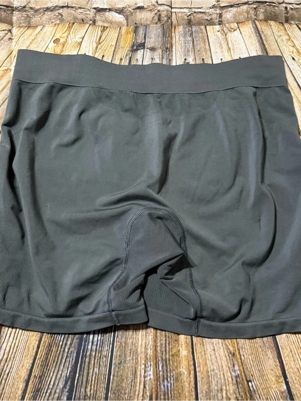 Nike Pro Womens XL Gray Tight Fit Athletic Spandex Shorts